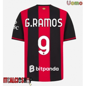 AC Milan Goncalo Ramos #9 Prima Maglia 2026-27 Manica Corta